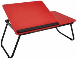 Amazon Brand - Solimo Rover Multi-purpose Laptop Table (Red)