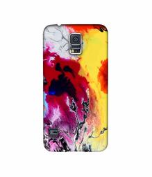 Amazon Brand - Solimo Designer Smash Color 3D Printed Hard Back Case Mobile Cover for Samsung Galaxy S5 i9600