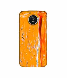 Amazon Brand - Solimo Designer Gold Yellow Paint 3D Printed Hard Back Case Mobile Cover for Motorola Moto G5