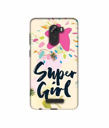 Amazon Brand - Solimo Designer Super Girl 3D Printed Hard Back Case Mobile Cover for Gionee A1 Lite