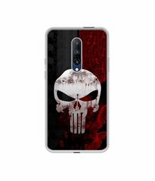 Amazon Brand - Solimo Designer Punisher Skull UV Printed Soft Back Case Mobile Cover for OnePlus 7 Pro