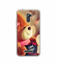 Amazon Brand - Solimo Designer Teddy Bear UV Printed Soft Back Case Mobile Cover for Gionee X1S