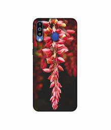 Amazon Brand - Solimo Designer Flowers Photograpy 3D Printed Hard Back Case Mobile Cover for Samsung Galaxy M21