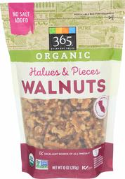 365 Everyday Value, Organic Walnuts, Halves & Pieces, 10 oz