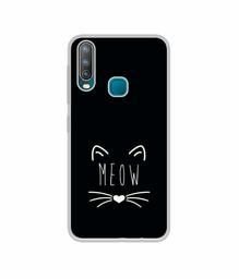 Amazon Brand - Solimo Designer Meow UV Printed Soft Back Case Mobile Cover for Vivo U10