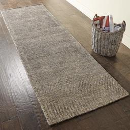 Amazon Brand – Rivet Contemporary Striated Jute Area Rug, 7' 6