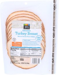 365 Everyday Value, Smoked Turkey Breast, 7 oz