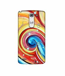 Amazon Brand - Solimo Designer Abstarct Color Mixing 3D Printed Hard Back Case Mobile Cover for LG G3 Stylus D690