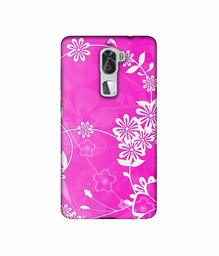 Amazon Brand - Solimo Designer Flower Pattern 3D Printed Hard Back Case Mobile Cover for Coolpad Cool1 Dual