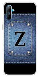 Amazon Brand - Solimo Designer Multicolor Button Jeans Alphabet-Z Printed Soft Back Case Mobile Cover for Realme C3