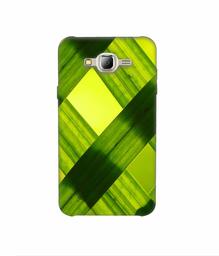 Amazon Brand - Solimo Designer Leafs Texture 3D Printed Hard Back Case Mobile Cover for Samsung Galaxy J2 (2016)