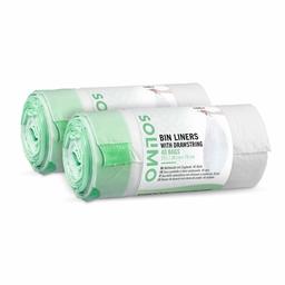 Amazon Brand - Solimo Bin Liners with Cable Ties 4513771