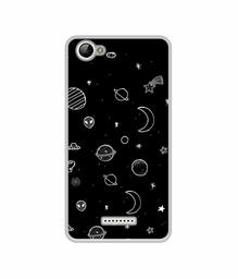 Amazon Brand - Solimo Designer Solar System UV Printed Soft Back Case Mobile Cover for Lyf Wind 1