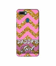 Amazon Brand - Solimo Designer Daddy's Girl 3D Printed Hard Back Case Mobile Cover for Oppo A7