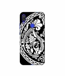 Amazon Brand - Solimo Designer Half Circle Rangoli 3D Printed Hard Back Case Mobile Cover for Xiaomi Redmi Note 7 Pro