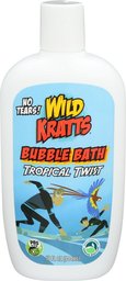 WILD KRATTS, Bubble Bath Tropical Twist, 15 Fl Oz