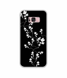 Amazon Brand - Solimo Designer Color Flowers UV Printed Soft Back Case Mobile Cover for Samsung Galaxy S8 Plus