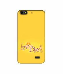 Amazon Brand - Solimo Designer Love Birds 3D Printed Hard Back Case Mobile Cover for Huawei Honor 4C