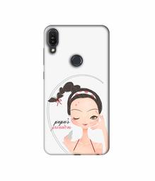 Amazon Brand - Solimo Designer Papa's Princess 3D Printed Hard Back Case Mobile Cover for Asus Zenfone Max Pro M1 ZB601KL