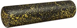 Amazon Basics – Rodillo de Espuma Redondo de Alta Densidad, Color Negro y Moteado (Renewed), 60,9 cm (24 Pulgadas), Yellow Speckled, 24 Pulgadas