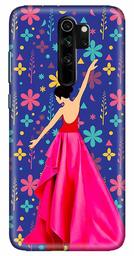 Amazon Brand - Solimo Designer Girl Design 3D Printed Hard Back Case Mobile Cover for Xiaomi Redmi Note 8 Pro