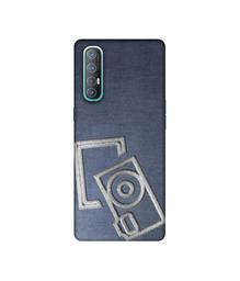 Amazon Brand - Solimo Designer Camera Embroidery 3D Printed Hard Back Case Mobile Cover for Oppo Reno 3 Pro