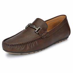 Chadstone Men's Brown Loafers-9 UK (43 EU) (CH 99)