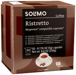 Marca Amazon: Cápsulas Solimo Ristretto 50 CT