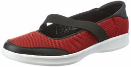 Amazon Brand - Symbol Women's Red Sneakers-5 UK (38 EU) (8 US) (AZ-WSY-02)