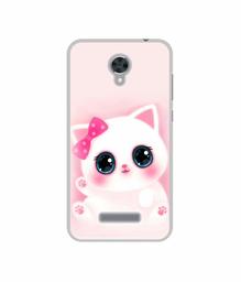 Amazon Brand - Solimo Designer Babby Kitty UV Printed Soft Back Case Mobile Cover for Panasonic Eluga i2 Active