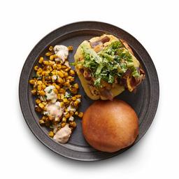 Amazon Meal Kits, Stuffed Poblano Melt with Chili-Lime Buttered Corn, Serves 2