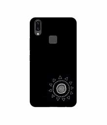 Amazon Brand - Solimo Designer Circle Pattern 3D Printed Hard Back Case Mobile Cover for Vivo V9 / V9 Pro