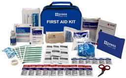 Xpress First Aid Kit de primeros auxilios de 71 piezas, compatible con ANSI/OSHA