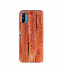 Amazon Brand - Solimo Designer Wooden Door 3D Printed Hard Back Case Mobile Cover for Realme C3