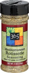 365 Everyday Value, Mediterranean Rotisserie Rub, 5 oz