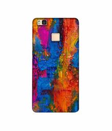 Amazon Brand - Solimo Designer Dark Multicolor Canvas 3D Printed Hard Back Case Mobile Cover for Huawei P9 lite