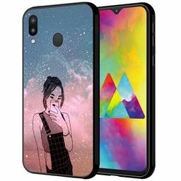 Amazon Brand - Solimo Designer Selfie Printed Hard Back Case Mobile Cover for Samsung Galaxy M20 (D1273)