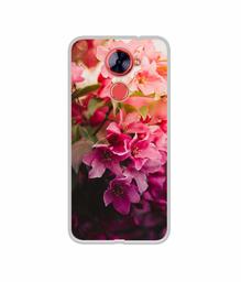 Amazon Brand - Solimo Designer Blossom Weather UV Printed Soft Back Case Mobile Cover for Comio X1