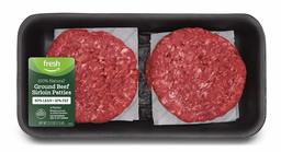 Fresh Brand – Ground Beef Sirloin Patties, 1.3 lb (4 ct)