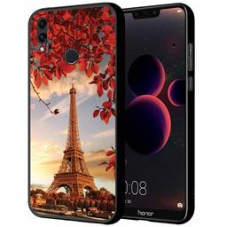 Amazon Brand - Solimo Designer Paris Printed Hard Back Case Mobile Cover forHonor 8C (D239)