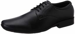 Amazon Brand - Symbol Men's Black Synthetic Formal Shoes - 10 UK (AZ-KY-322A)