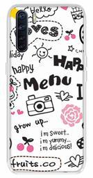 Amazon Brand - Solimo Designer Multicolor Cute English Printed Soft Back Case Mobile Cover for Oppo F15