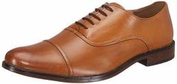 Amazon Brand - Symbol Men's Tan Leather Formal Shoes - 10 UK (AZ-ST-356A)