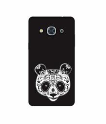 Amazon Brand - Solimo Designer Panda Illustrator 3D Printed Hard Back Case Mobile Cover for Samsung Galaxy J3 Pro