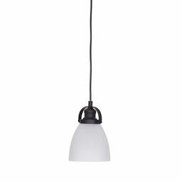 Ravenna Home Frosted Glass Casual Mini Pendant, 8.50