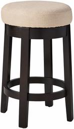 Amazon Brand – Ravenna Home Backless Counter-Height Kitchen Bar Stool with Swivel Seat, 26