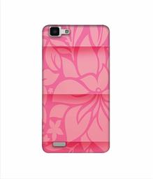 Amazon Brand - Solimo Designer Pink Flower Banch Print On Cloth 3D Printed Hard Back Case Mobile Cover for Vivo Y27L