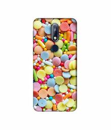 Amazon Brand - Solimo Designer Candies 3D Printed Hard Back Case Mobile Cover for Nokia 7.1