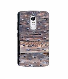 Amazon Brand - Solimo Designer Wooden Blocks Check 3D Printed Hard Back Case Mobile Cover for Lenovo Vibe X3