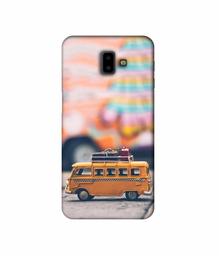 Amazon Brand - Solimo Designer Toy Bus 3D Printed Hard Back Case Mobile Cover for Samsung Galaxy J6 Plus